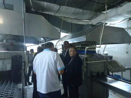 Rektör Yardımcımız Prof Dr.Emrullah EKEN hocamız Başkanlığımıza bağlı faaliyet gösteren Merkez Yemekhane ve Kutalmışoglu Süleyman Şah Tesisleri Yemekhanesinde incelemelerde bulundu.